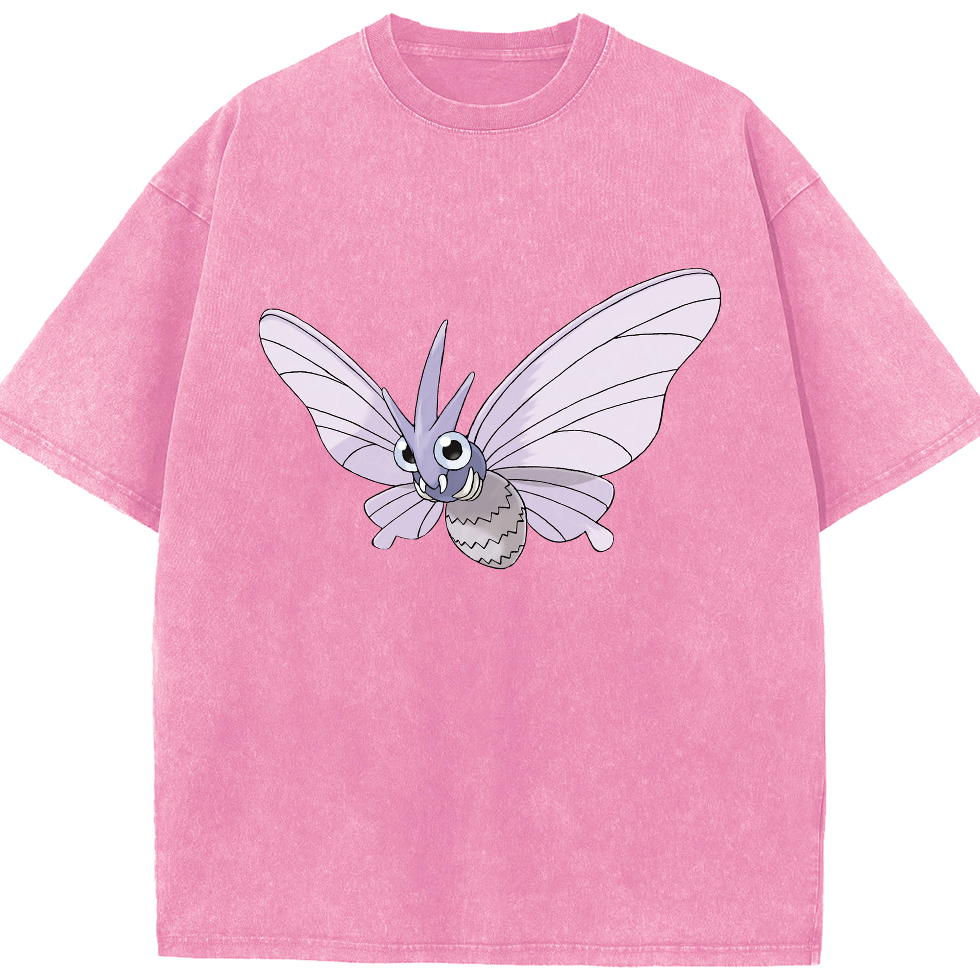 （画像用） ポケットモンスター Pokémon 綿100% ヴィンテージ風 半袖Tシャツ（フロントプリント）